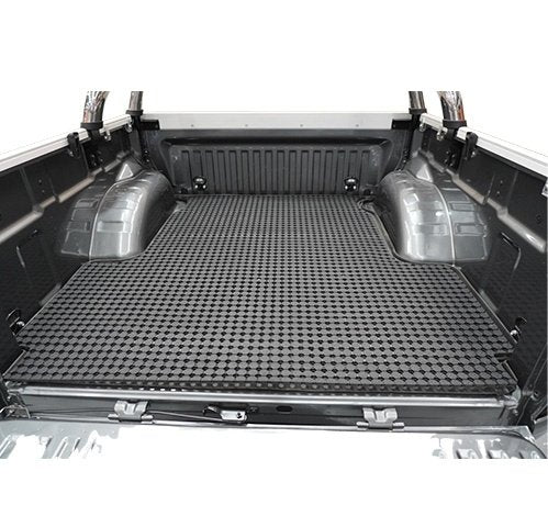 Nissan Navara NP300 Dual Cab Heavy Duty Rubber Mat (Suits Factory Liner Only) March 21-Current - SupplyWorks
