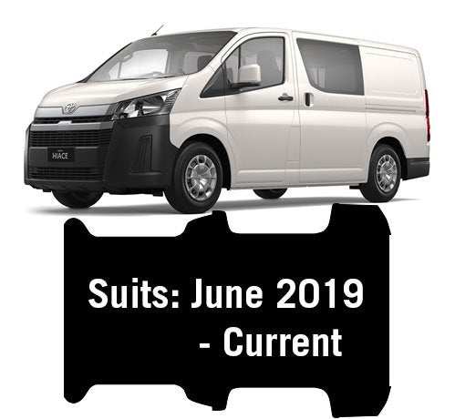 Toyota Hiace LWB Rubber Van Mat June 2019-Current - SupplyWorks