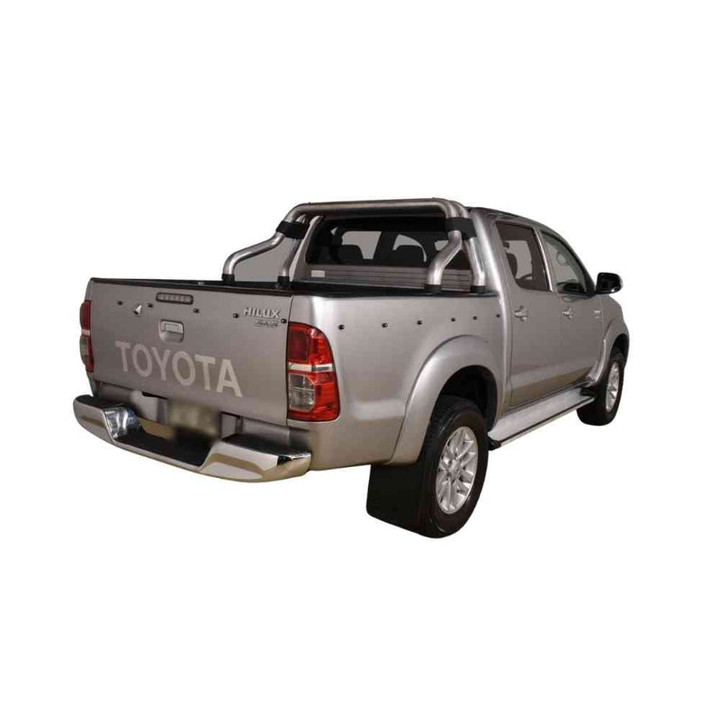 Toyota Hilux SR5 2005-2015 A Deck Dual Cab W/O Headboard Sports Bar Bunji Ute Tonneau Cover - SupplyWorks